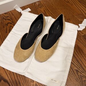 The Row Gemma Suede flats size 40